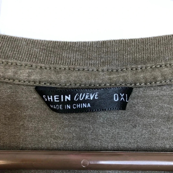 Shein Curve  Be Kind Puzzle Pieces T-Shirt Green Size 12 - Picture 4 of 16